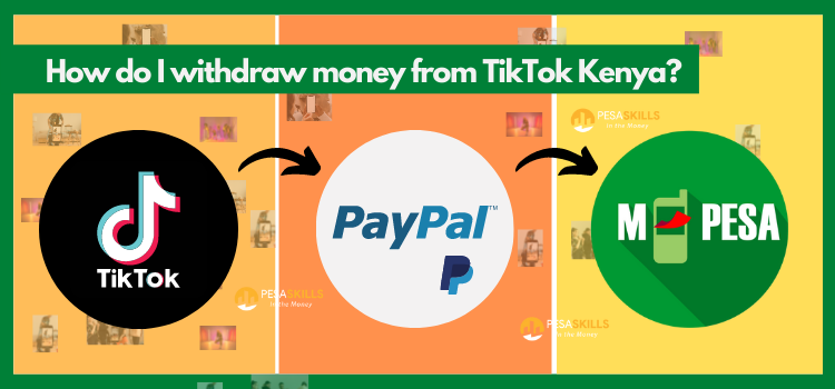 How do I withdraw money from TikTok Kenya?